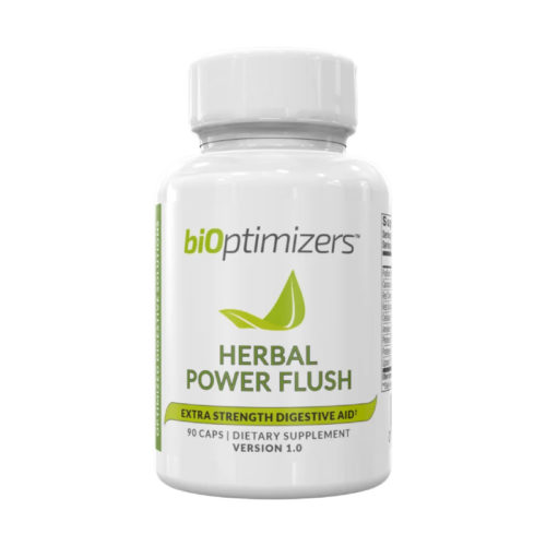 BiOptimizers Herbal Power Flush (90 kapsler) - Effektiv og naturlig løsning for forstoppelse