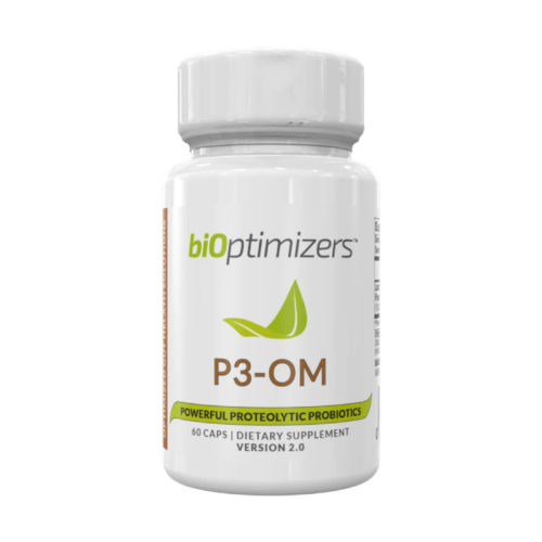 BiOptimizers P3-OM - Patentert probiotika - 120 kapsler