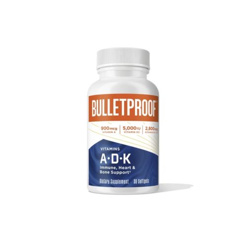 Bulletproof Vitamin A, D og K - 30 kapsler
