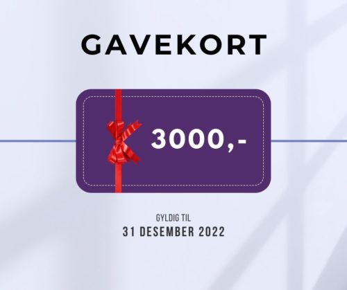 Superstate Gavekort - 3000kr