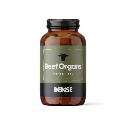 DENSE - Beef Organs - Gressforet organtilskudd - 180 kapsler