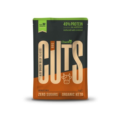 Cherky - Biltong Cuts - BBQ - Økologisk & Gressforet - 30g