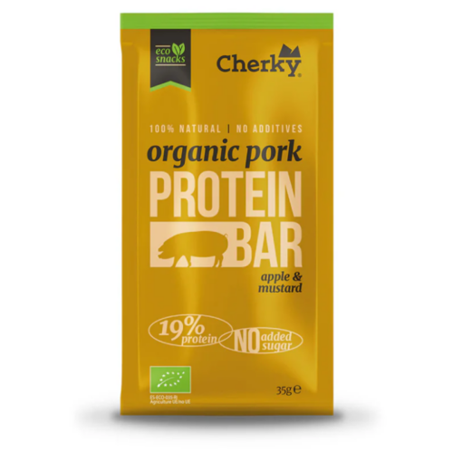 Cherky - Meat Bars - Med Eple og Sennep - 35g
