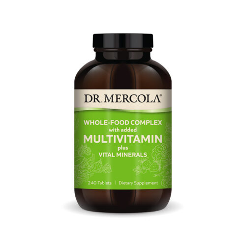 Dr. Mercola - Whole-Food Multivitamin med Mineraler - 240 kapsler