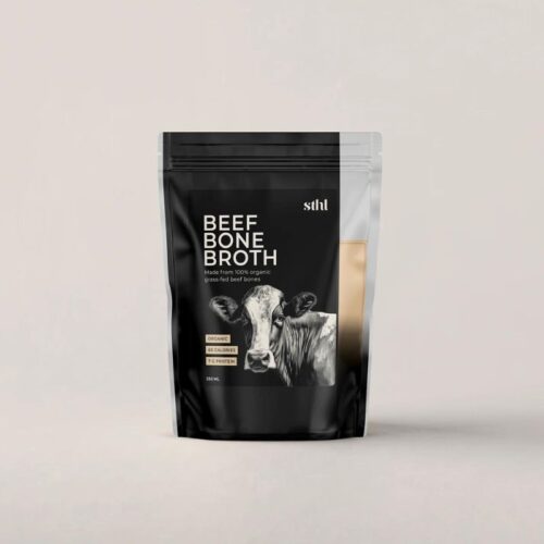 STHL - Beinbuljong av økologisk gressforet storfe - Med Grønnsaker & Urter - 350ml
