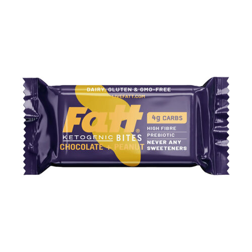Fatt - Chocolate & Peanut Bites - Keto Snack