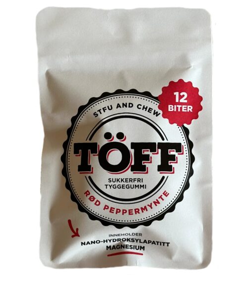 Töff - Tyggegummi - 12 biter