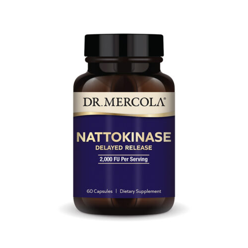 Dr. Mercola - Nattokinase - Proteolytiske enzymer - 60 kapsler
