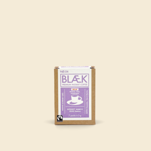 Blæk - Instant Coffee Nø.4 - Medium Roast (Decaf) - Box