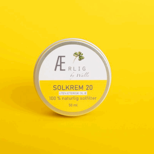 Ærlig By Walle - Solkrem 20