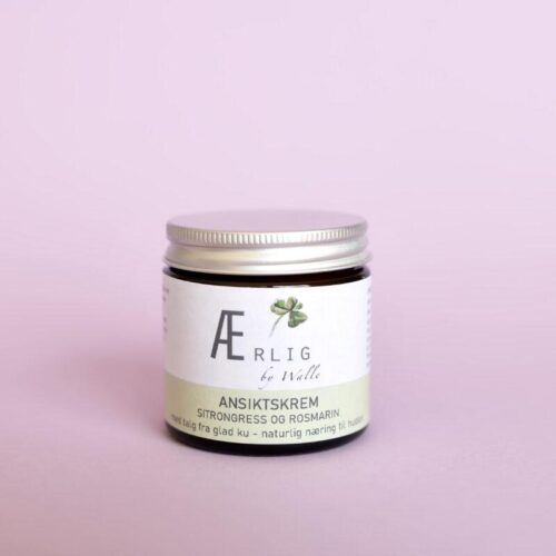Ærlig By Walle - Ansiktskrem Rosmarin Sitrongress
